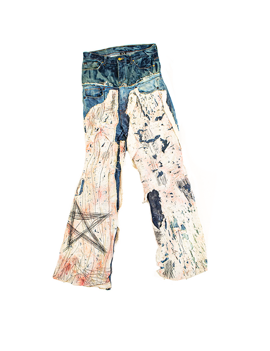 1-1 Double Waisted Armani Denims